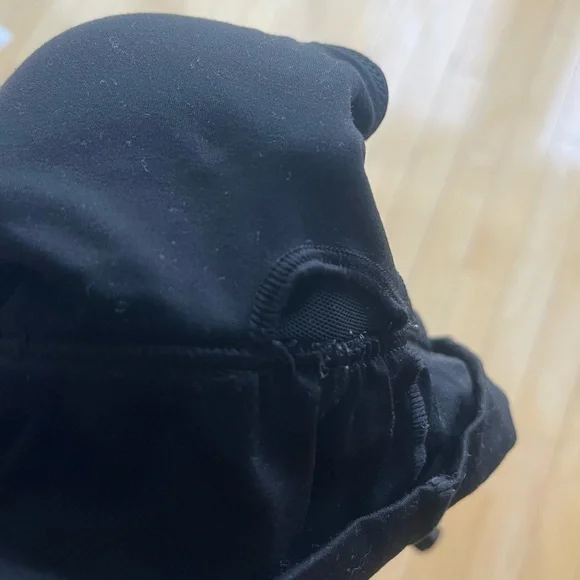 OFFLINE by Aerie True Black Real Me Lace Up Back Sports Bra - Picture 7 of 9